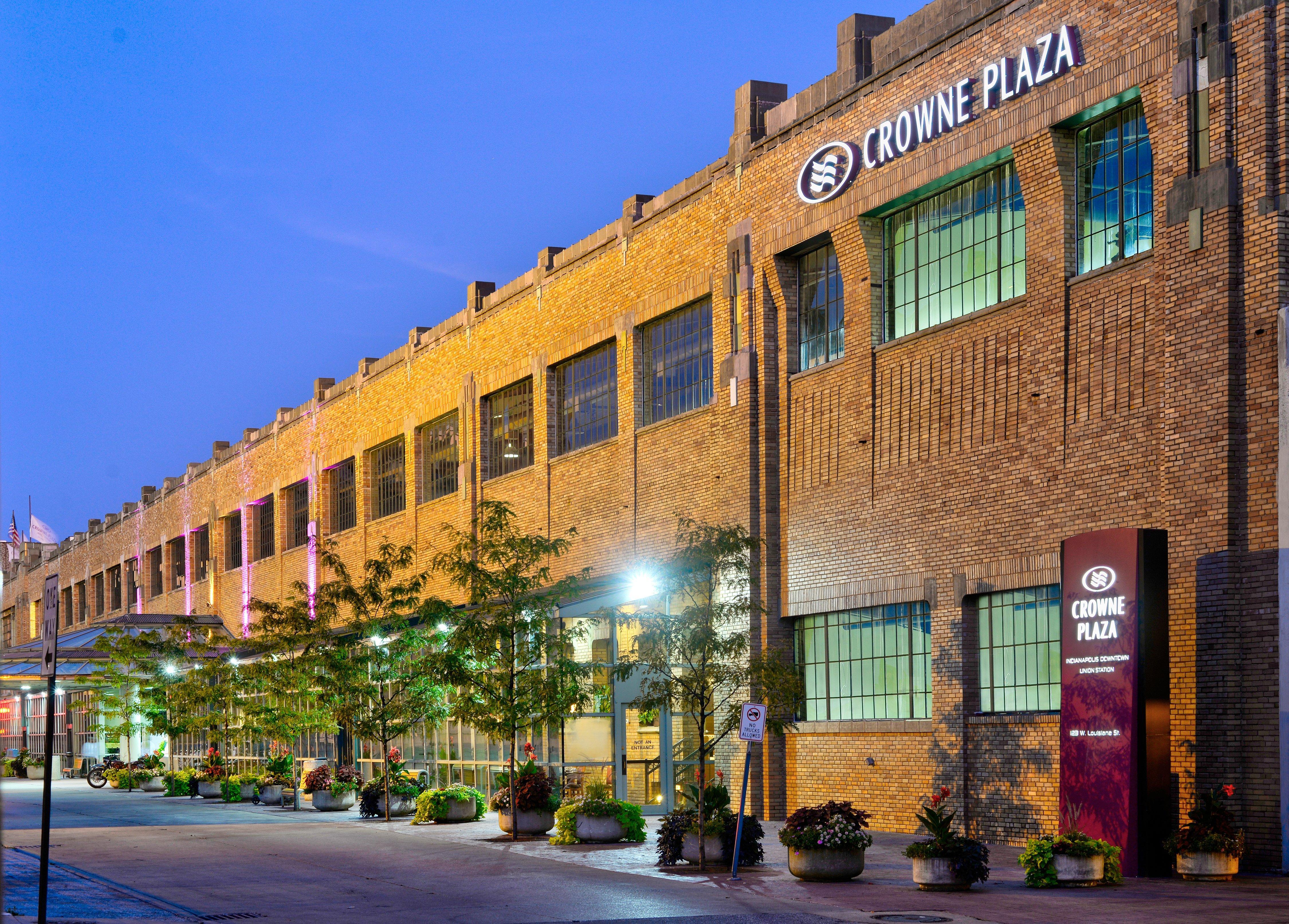 Crowne Plaza Indianapolis-Dwtn-Union Stn By Ihg Hotell Eksteriør bilde